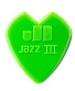 медиатор kirk hammett jazz iii (зеленый) 47pkh3n