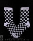 носки клетка ska (средняя)