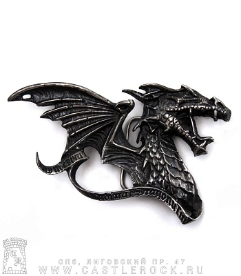 пряжка дракон
