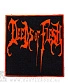 нашивка deeds of flesh (лого красное)