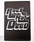 табличка rock not dead