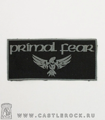 нашивка primal fear (лого серое)