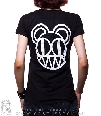 женская футболка radiohead "i will see you in the next life"