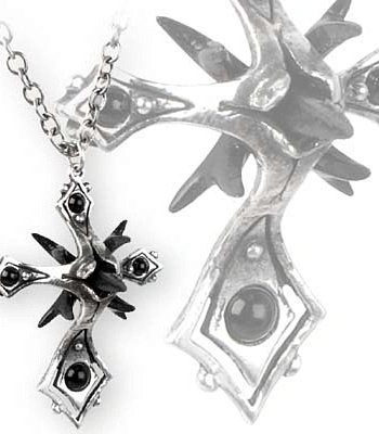 подвес alchemy gothic (алхимия готик) p570 caltrop cross