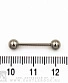 Штанга Титан с Шариками 1,6 х 14 х 5/5