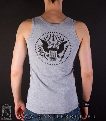 майка ramones (серая)