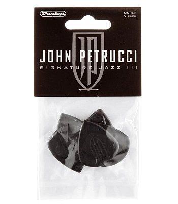 набор медиаторов john petrucci jazz iii (6 шт., 1,5 мм) 427pjp