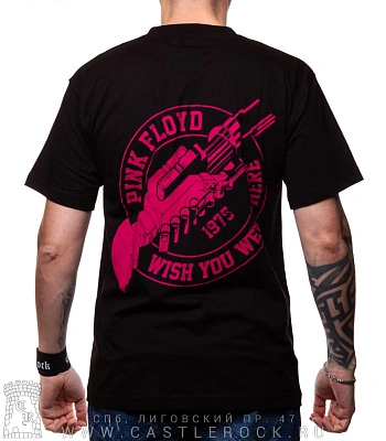 футболка pink floyd "wish you were here"