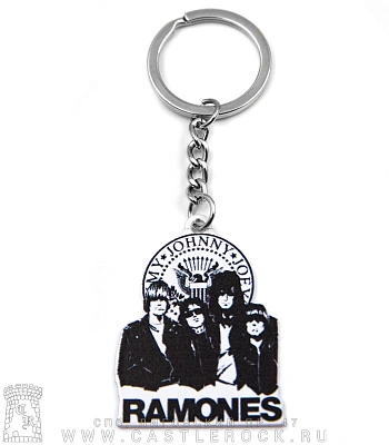 брелок металлический ramones