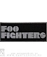 нашивка foo fighters (лого серое)