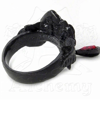 кольцо alchemy gothic (алхимия готик) r155 rose of passion