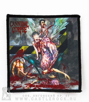 нашивка cannibal corpse "bloodthirst"