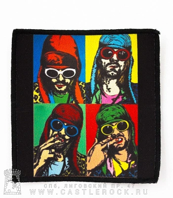 нашивка nirvana kurt cobain