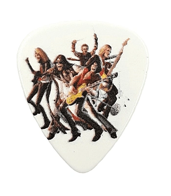 медиатор aerosmith (группа, шарж)