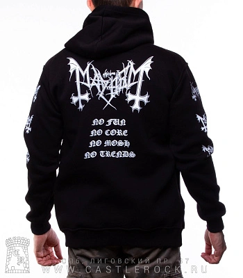 балахон mayhem "deathcrush" (принт большой)