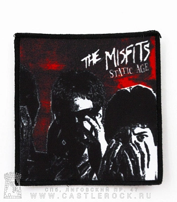 нашивка misfits "static age"