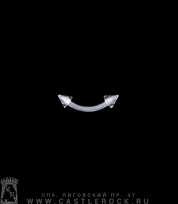 Микробанан Биофлекс с Акриловыми Шипами (прозрачный) 1,2 х 8 х 3/3