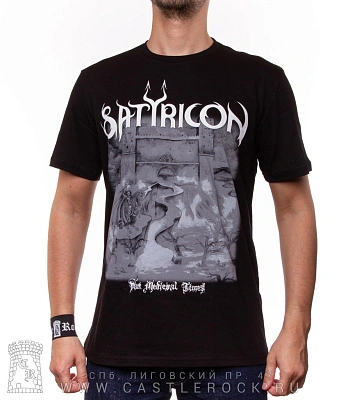 футболка satyricon "dark medieval times"