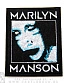 нашивка marilyn manson (вышивка)