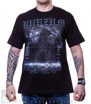 футболка burzum "det som engang var" (принт большой)