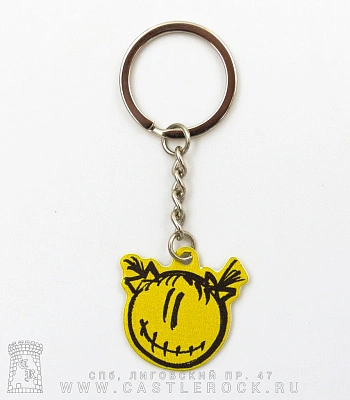 брелок металлический пилот люська