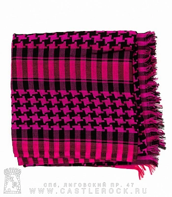 арафатка черно-розовая