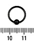 Кольцо BCR Сталь Черное 1,2 х 10 х 4