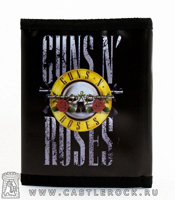 кошелек guns'n'roses (группа, к/з)