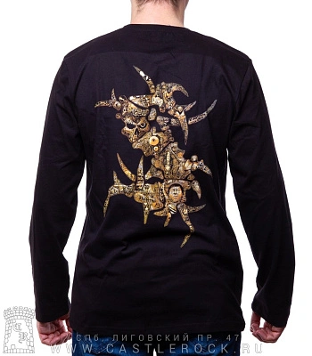 футболка sepultura "arise" (принт большой) д/р