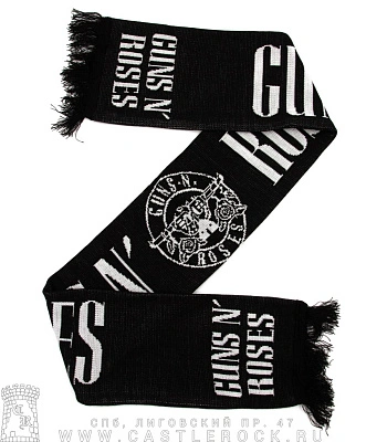 шарф guns'n'roses (ч/б)