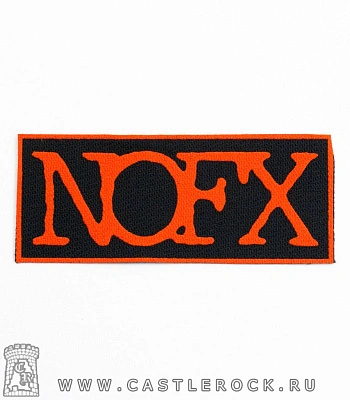 нашивка nofx (лого красное)
