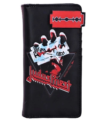 портмоне фирменное judas priest "british steel"