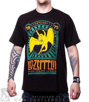 футболка led zeppelin "madison square garden 1975" (ангел)