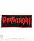 нашивка onslaught (лого красное)