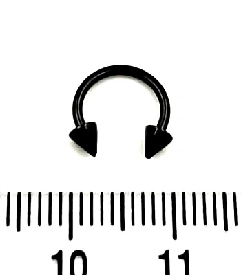 Циркуляр Сталь с Шипами Черный 1,2 х 8 х 3/3