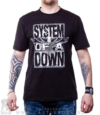 футболка system of a down (орел)