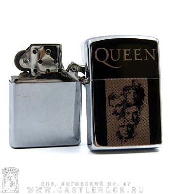 зажигалка с гравировкой queen (группа) 2