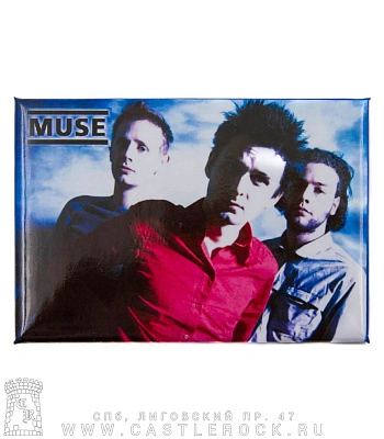 магнит прямоугольный muse (группа)
