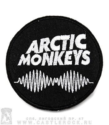 нашивка arctic monkeys (лого, вышивка)