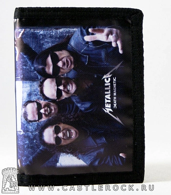 кошелек metallica "death magnetic" (к/з)