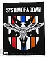 нашивка на спину system of a down "36"