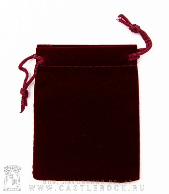 мешочек бархатный красный (малый)