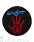 нашивка skillet "sick of it" (вышивка)