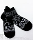 носки короткие led zeppelin (черные)