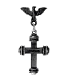 серьга alchemy gothic (алхимия готик) e284 nevermore