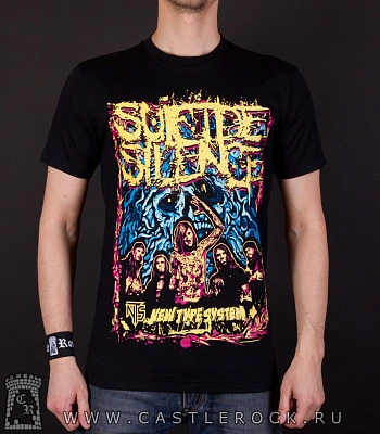 футболка suicide silence (группа) nts