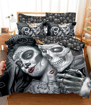 комплект постельного белья santa muerte