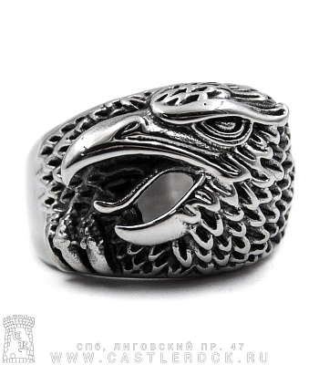 кольцо ворон (широкое)