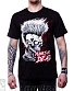 футболка punks not dead (череп панка, принт большой)
