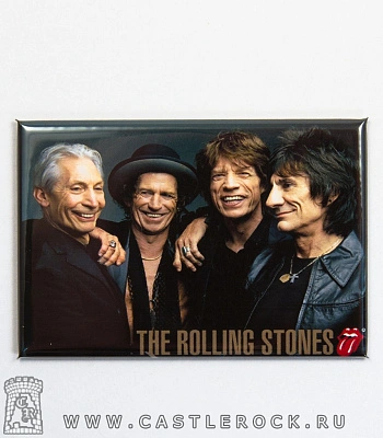 магнит прямоугольный rolling stones (группа)